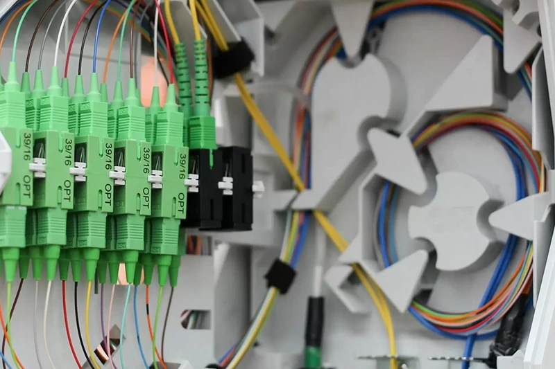 What is a fiber distribution panel?